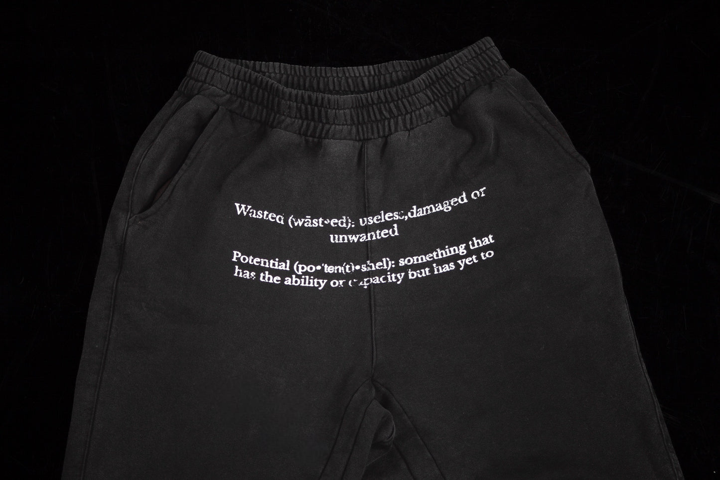 WASTED POTENTIAL Shattered Flared Sweatpant