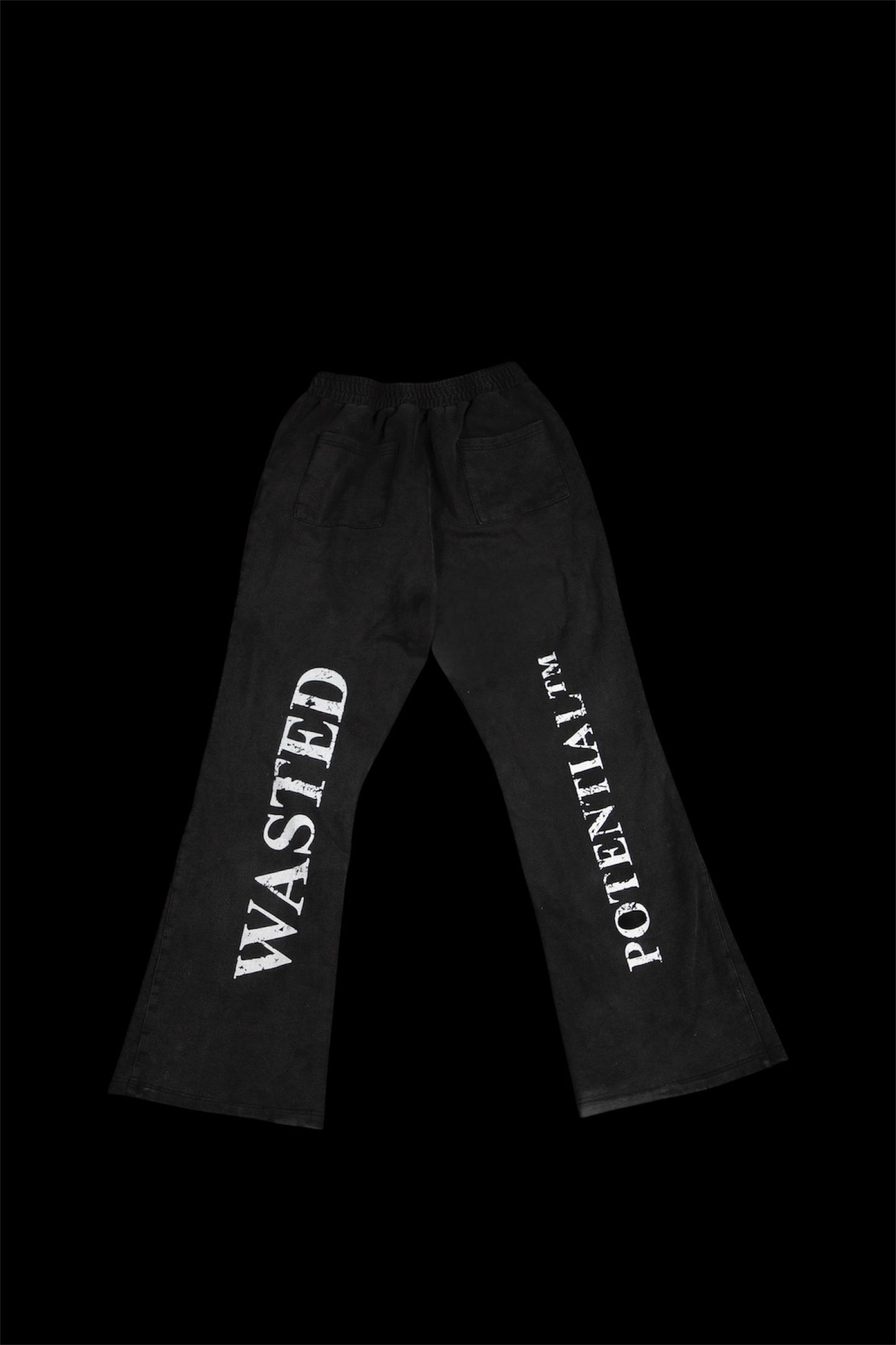 WASTED POTENTIAL Shattered Flared Sweatpant