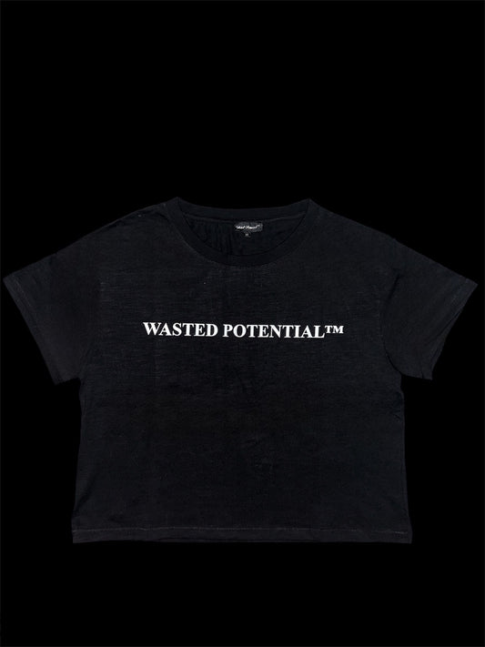 Cropped Logo Tee