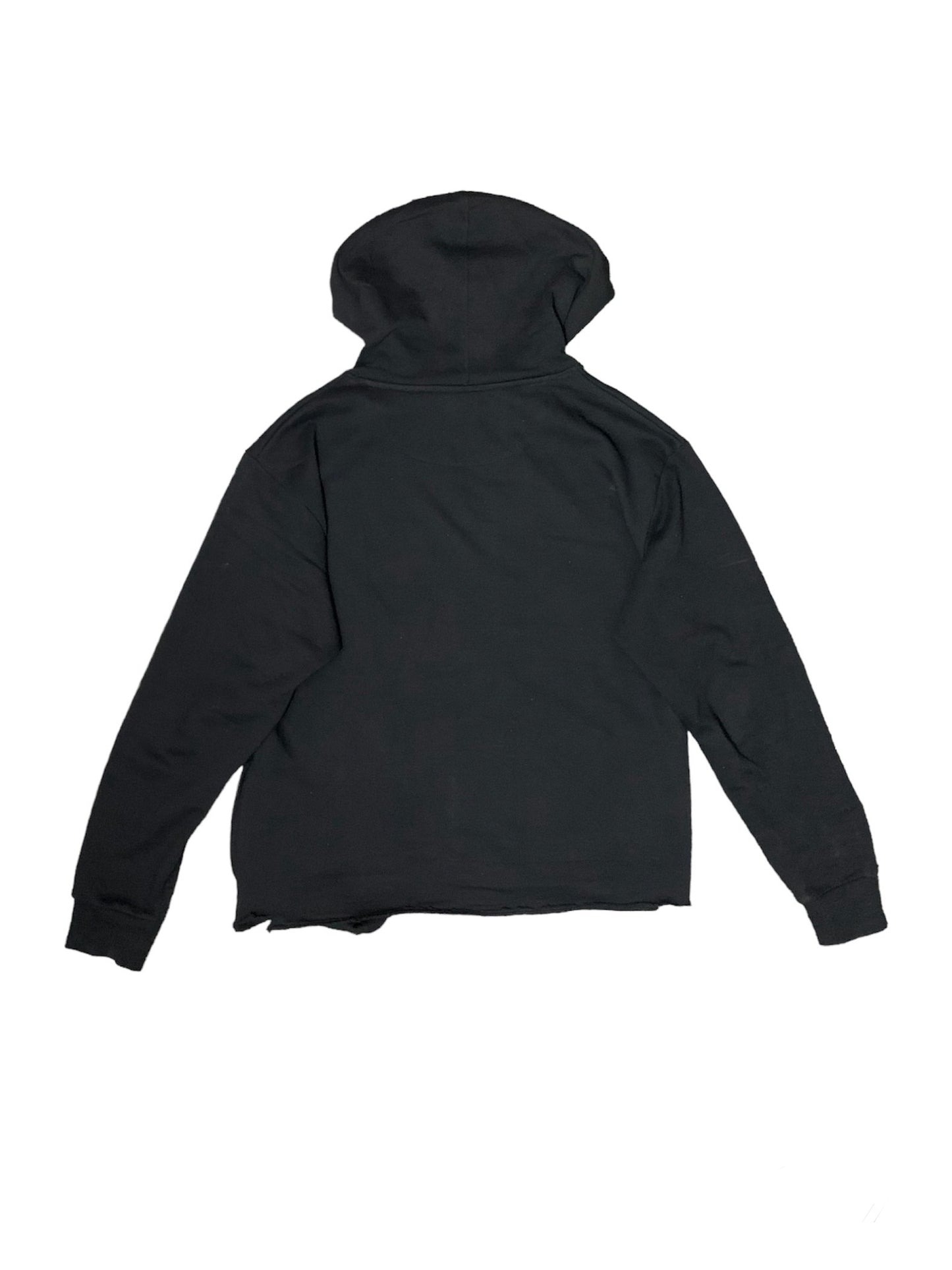 WASTED POTENTIAL Cropped Signature Cross Logo Hoodie