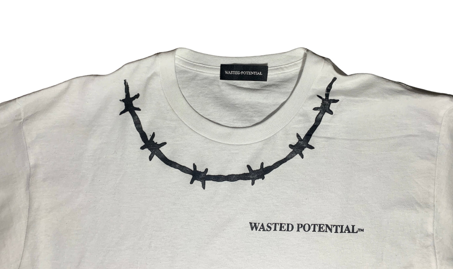 WASTED POTENTIAL Barbed-Wire Tee