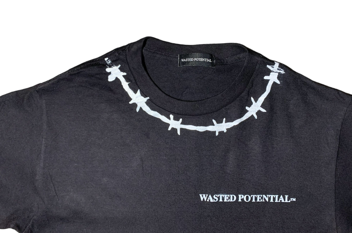 WASTED POTENTIAL Barbed-Wire Tee