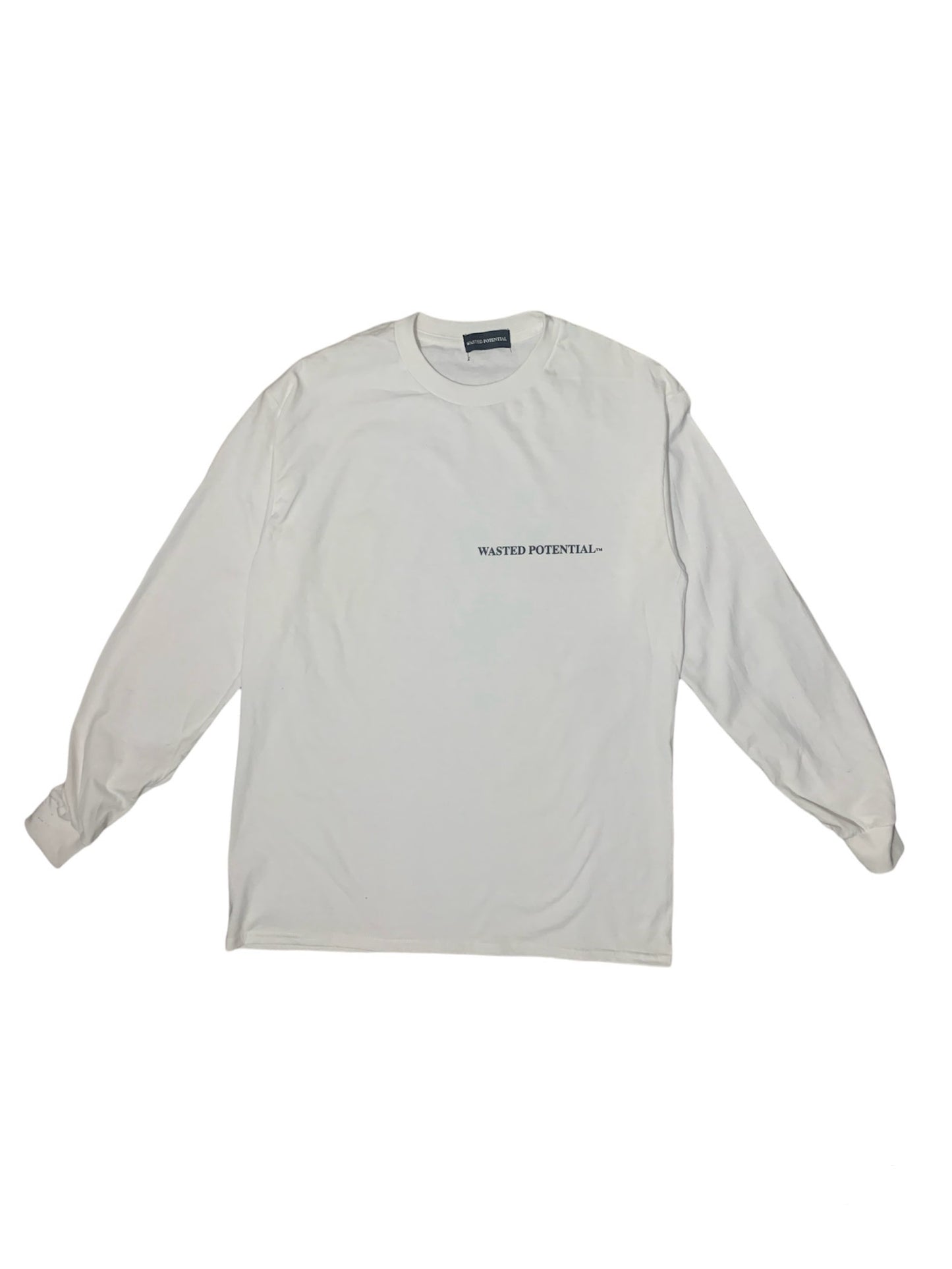 WASTED POTENTIAL Staple Logo Long Sleeve Tee