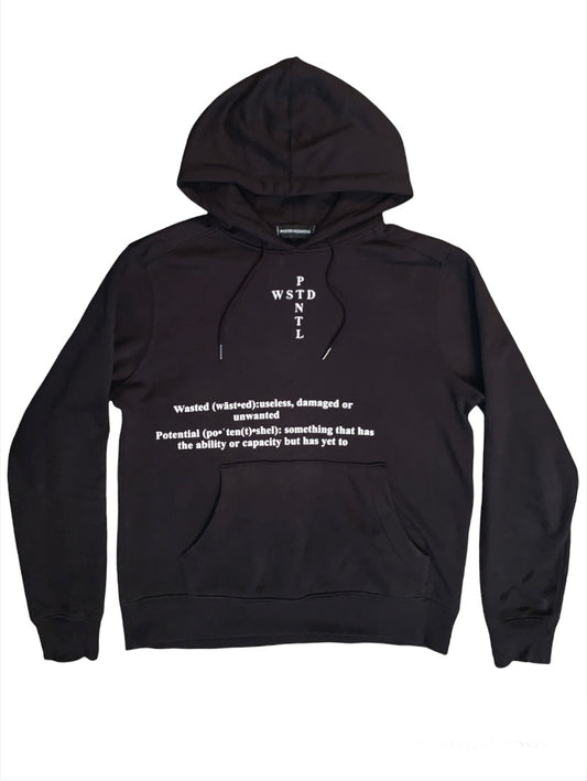 WASTED POTENTIAL STAPLE LOGO HOODIE